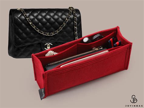 Chanel Classic Maxi Flap Bag Organizer Insert, Classic Model 